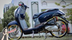 Ban balap road race hanya ada 1 ukuran 90 80 17 alasannya. Modifikasi Scoopy Simpel Keren Youtube
