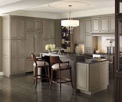 traditional kitchen with cherry