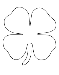 Help focus on the luck through coloring! Four Leaf Clover Coloring Pages Best Coloring Pages For Kids Coloring Pages