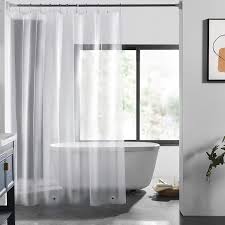 Amazon Com Lovtex Peva Shower Curtain Liner 72x72 Light Weight 3g Clear Liner Water Repellent For Bathroom Shower Kitchen Dining
