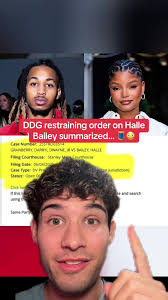 DDG's Restraining Order Case Against Halle Bailey Explained