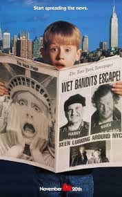 Home Alone 2 1992 Home Alone Movie Home Alone New York Poster