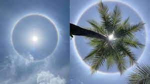 chorus 2: sun halo, hello i've missed you dearly you know it's verse 2: my little sun halo, hello you fit my head like a glove you filled my whole world with love the kind you never find you open up. Solar Rings Bengaluru Witnesses Rare Atmospheric Phenomenon Sun Halo