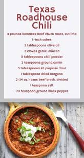 Once you try this texas red chili recipe you will forever be hooked. Texas Roadhouse Recipes Best Chili Recipe Recipes Texas Roadhouse Recipes