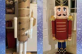How To Make A Life Size Diy Nutcracker Start To Finish Nutcracker Christmas Nutcracker Christmas Decorations Nutcrackers Diy