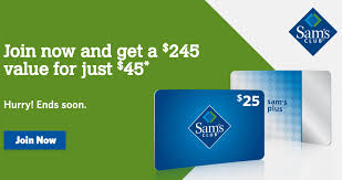 Sam S Club Plus Membership Free Food A 25 Gift Card For 45