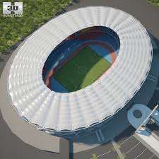 Bukit jalil national stadium, malaysia. Bukit Jalil National Stadium 3d Model Architecture On Hum3d