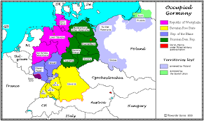 This military district included the eifel, part of hesse, the palatinate, and the saarland. Partitioning Germany After World War Ii Alternatehistory Com