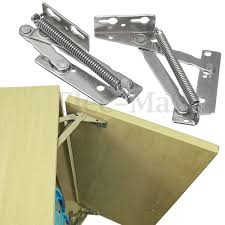 2x Cabinet Cupboard Closet Door Lift Up Stay Flap Top Support 80 Sprung Hinges Stainless Steel Kitchen Cabinets Steel Kitchen Cabinets Kitchen Cabinets Door Hinges