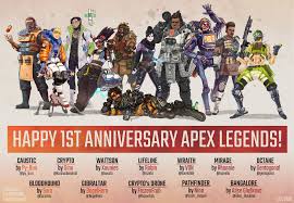 Upcoming apex legends season 8 events to bring new skins, game modes, and free rewards. I Organized A Collab Between Apex Artists To Celebrate The Apex Anniversary Apexlegends