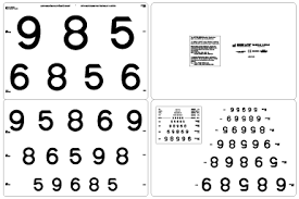 48 rigorous eye test distance from chart