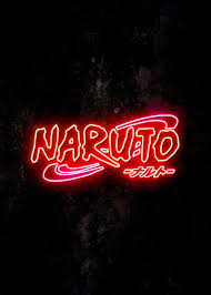 Multiple sizes available for all screen sizes. Naruto Poster Print By Imr Designs Displate Red Aesthetic Grunge Neon Wallpaper Neon Red Aesthetic