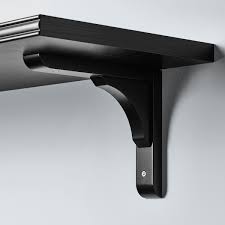 Plus regency 16 gauge stainless steel 12 x 60 heavy duty solid wall shelf. Bergshult Ramshult Wall Shelf Brown Black Ikea