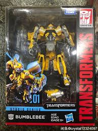 The bumblebee car in transformers 5. Transformers Studio Series Deluxe Wave 1 Bumblebee In Package Shot Of New Mold 76 Camaro Figure Transformers Transformers Toys Transformers Action Figures