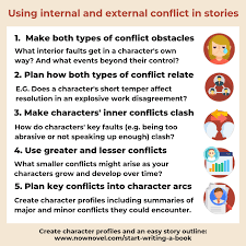 external and internal conflict examples and tips now novel