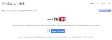 Listen to free internet radio, news, sports, music, and podcasts. Tunestotube Upload Audio Files To Youtube