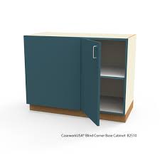 Laundry cupboard storage clothes hampers and organisers. Blind Corner Base Cabinets Caseworkusa Fixed Storage Cabinets Wb Manufacturing
