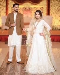 8 Pakistani Offwhite Bridal Dresses ideas | white bridal dresses ...