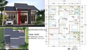 Tapi bukan berarti rumah minimalis membuat denah rumah minimalis 3 kamar tidur 3d ini cukup mudah. 20 Sketsa Rumah Minimalis 3 Kamar Yang Cocok Untuk Keluarga Joglo Joglo