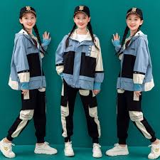 Big Girl Spring Suit 2020 New Foreign Girl 12 Year Old Girl Clothes Spring Section 13 Tooling Fashion Children Shopee Malaysia