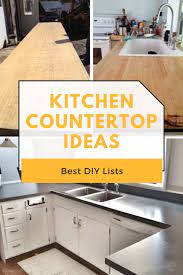 Diy Kitchen Countertop Ideas Diy Kitchen Kitchen Countertops Kitchen Cabinet Remodel