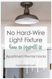 Can expand the use by pairing the remote with other. How To Install A Wireless Ceiling Light My Wee Abode Living Room Light Fixtures Apartment Lighting Install Ceiling Light