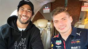 Max verstappen joins daniel ricciardo interview for ziggo sport daniel ricciardo max verstappen ricciardo funny verstappen. F1 Hungarian Grand Prix Daniel Ricciardo Max Verstappen Photo