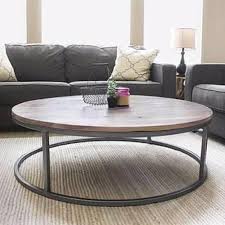 Round tables often require more space than rectangular ones, as they are perceived as being bigger. Living Room Furniture Round Coffee Table Living Room Coffee Table Round Wood Coffee Table