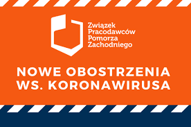Ogłosił 7 grudnia minister zdrowia adam niedzielski. Nowe Obostrzenia Ws Koronawirusa Grafika Zwiazek Pracodawcow Pomorza Zachodniego