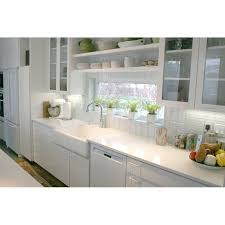 Kitchen backsplashes are an often affordable place to play up style in your kitchen. Oxygen 1 X 4 Glass Mosaic Tile In White White Kitchen Backsplash Kitchen Design Kitchen Tiles Design