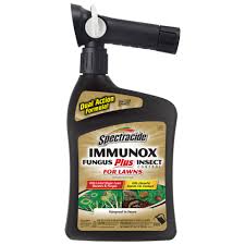 The power is in your hands to keep your landscape in line &#8211; Spectracide Immunox Fungus Plus Insect 32 Fl Oz Concentrate Lawn Insect Control Hose End Sprayer 32 Pack In The Pesticides Department At Lowes Com