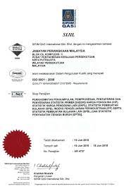 German and english version en iso 9001:2015. Department Of Statistics Malaysia Official Portal