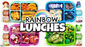Colorful Lunches Are Back Color Lunch Ideas Lunch Greens Recipe Lunch Kit
