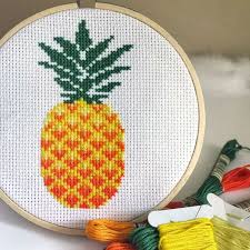 Maybe you would like to learn more about one of these? Pineapple Cross Stitch Pattern Its Free A Feathered Stitch Cross Stitch Fruit Cross Stitch Patterns Flowers Floral Cross Stitch