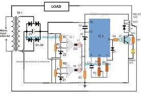 For example, if you have coils that have 100 turns (in series) and it runs at 100 volts and 1 amp, you can rewind it as 100 parallel turns and it then runs at 1 volt and 100 amps. Mains High Low Voltage Protection Circuit With Delay Monitor Homemade Circuit Projects