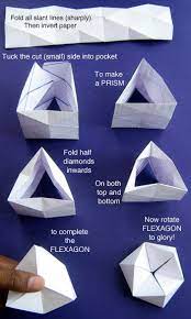 The flexagon is a paper toy that moves infinitely when you flex or spin it with your hands. 140 Flexagons Ideas Book Making Paper Crafts Guidance