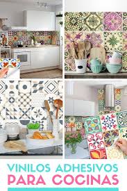 Colección de cenefas adhesivas para cocinas. Azulejos Adhesivos Para Cocina Tendencias Para Cocinas 2021