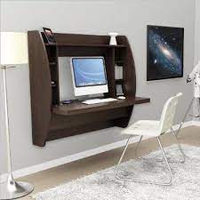 prepac white floating desk with storage amazon home kitchen industrial bookcase