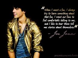 Joe Jonas Quotes. QuotesGram via Relatably.com