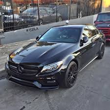 Driving Benzes Photo Black Mercedes Benz Benz Car Mercedes C63 Amg