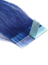 Go wild mixing colors or let a single bold hue stand out alone. 26 Inch Funky Blue Tape In Hair Extensions Straight 10pcs