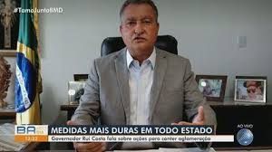 A não construção no lote. Rui Costa Diz Que Nao Descarta Toque De Recolher Na Bahia Por Causa Da Covid 19 Para Evitar O Pior Bahia G1