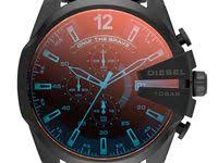 Diesel Becky Dz5555 Women S Square Face And Leather Band Watch Leather Watch Bands Leather Band Diesel Watch
