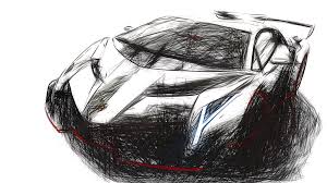 Luciano bove on the basics of car drawing. Lamborghini Veneno Draw Digital Art By Draw Cars