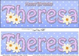 Check spelling or type a new query. Large Dl Happy Birthday Theresa 3d Decoupage Cup850498 359 Craftsuprint