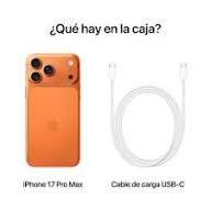 iPhone 17 Pro Max 5G 256GB 12GB RAM Naranja
