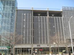Main And First Parking Garage In Dayton Oh Warehouse Design Parking Garage Architecture