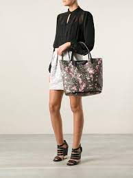 Givenchy Floral Print Antigona Tote Lyst