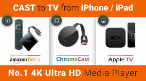 Play From Iphone Ipad To Apple Tv Chromecast Fire Tv Stick Free Play To Apple Tv Fire Tv Stick Iphone To Tv Chromecast