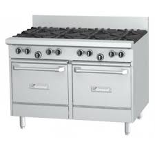 Dimensions (w x d x h): Garland 8 Burner Range Double Oven Gf48 8ll Commercial Kitchen Equipment Australia